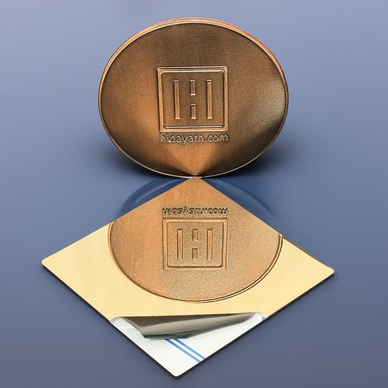 Mirror-polished stainless steel plates